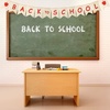 image:imageFEPITO Back to School Banner with Apple Sign and 6 Pack Honeycomb Tissue Paper Apple for First Day of School Back to School Party Decoration