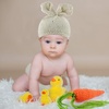 image:imageFEPITO Easter Bunny Rabbit Costume Newborn Photography Props Crochet Knit Outfits