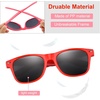 image:imageFEPITO Party Sunglasses Kids Sunglasses Bulk for Birthday Party suppliesRed
