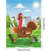 image:imageFEPITO Pin the Hat on the Turkey Thanksgiving Games Festive Fall Party Activities for Thanksgiving Party Favors
