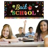 image:imageFEPITO Welcome Back To School Banner First Day of School Banner Large Fabric Banner Teacher Banner for Back to School Party Decorations Office Classroom Decor 7087 x 315 Inch