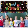 image:imageFEPITO Welcome Back To School Banner First Day of School Banner Large Fabric Banner Teacher Banner for Back to School Party Decorations Office Classroom Decor 7087 x 315 Inch