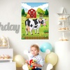 image:imageFepito Baby Shower Party Games  Pin The Dummy On The Baby Game with 24pc Pacifier StickersCow