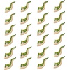 image:imageFepito Baby Shower Party Games  Pin The Dummy On The Baby Game with 24pc Pacifier StickersDinosaur