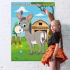 image:imageFepito Baby Shower Party Games  Pin The Dummy On The Baby Game with 24pc Pacifier StickersDonkey