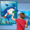 image:imageFepito Baby Shower Party Games  Pin The Dummy On The Baby Game with 24pc Pacifier StickersShark