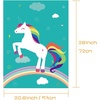 image:imageFepito Baby Shower Party Games  Pin The Dummy On The Baby Game with 24pc Pacifier StickersUnicorn