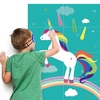 image:imageFepito Baby Shower Party Games  Pin The Dummy On The Baby Game with 24pc Pacifier StickersUnicorn