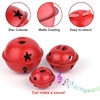 image:imageKUUQA 36 Pcs Christmas Jingle Bells Craft Bells with Star for Christmas Party Tree Wreath Ornaments Holiday DIY Decorations