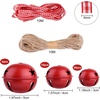 image:imageKUUQA 36 Pcs Christmas Jingle Bells Craft Bells with Star for Christmas Party Tree Wreath Ornaments Holiday DIY Decorations