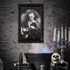 image:imageKUUQA 6 Pack Halloween Horror Portrait Decorations Spooky Photo Frame 3D Changing Face Scary Picture Frame Haunted Wall Decoration for Home Halloween Party Decor