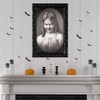 image:imageKUUQA 6 Pack Halloween Horror Portrait Decorations Spooky Photo Frame 3D Changing Face Scary Picture Frame Haunted Wall Decoration for Home Halloween Party Decor