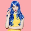 image:imageKUUQA 7 Pieces Colorful Long Curly Wigs Long Colorful Hair Wig Wavy Hair Wigs Curly Cosplay Costume Wig for Women Party Dcor