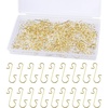 image:imageFEPITO 200 Pcs Christmas Ornament Hooks  Gold Stainless Steel Hangers Perfect for Art Craft amp Tree Decorations