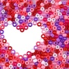 image:imageFEPITO 800 Pcs Craft Beads Acrylic Pony Beads Romantic Glitter Beads for Decorations DIY Crafts with Storage Box