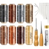 image:imageFEPITO Leather Wax Thread Cord Sewing Kit for DIY Leather Crafts