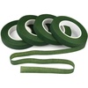 image:imageKUUQA 4 Rolls 12 Wide Floral Tapes for Bouquet Stem Wrapping and Floral CraftsWedding BouquetDark GreenLight GreenGrass GreenDark Browndark green