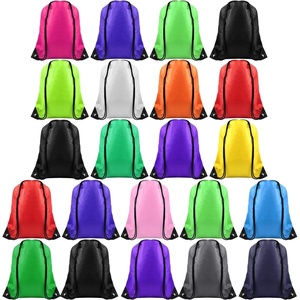 image:imageFEPITO 22 Pack Drawstring Bags String Backpack Bulk Sack Cinch Bag Sport Bags for School Gym Traveling16colors