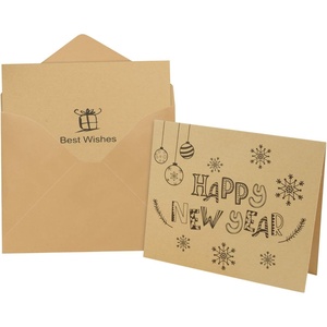 image:imageFEPITO 36 Pieces Happy New Year Greeting Note Cards with 36 Envelopes and 36 Stickers