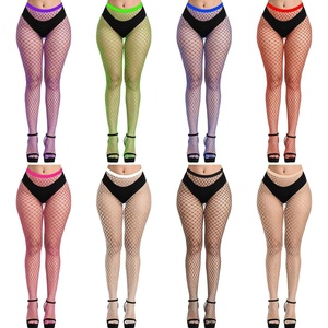 image:imageFEPITO 8 Pairs Fishnet Stockings Tights High Waist Stockings Leggings for Women8 Colors Set  8 Pairs
