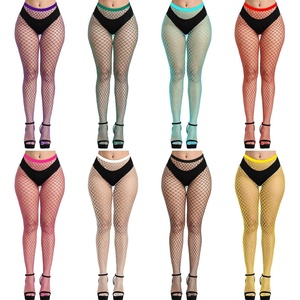 image:imageFEPITO 8 Pairs Fishnet Stockings Tights High Waist Stockings Leggings for WomenMulticolor