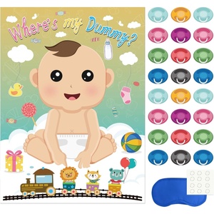 image:imageFEPITO Pin The Horn on Unicorngame for Kids Birthday Party Game with 24 Horn Stickers Birthday Poster for Kids UnicornBirthday Girls Rainbow Party Favors Supplies Decoration Home Wall Decor BackdropBaby Shower