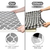 image:imageFEPITO 3 Pcs Picnic Table Cover with Bench Covers 3Piece Set 30 x 72 Inch Picnic Vinyl Picnic Table and Bench Fitted Tablecloth Cover GrayWhite Moroccan for Outdoor BBQ Holiday Party Camping