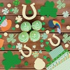 image:imageFEPITO 90 Sheets StPatricks Day Pattern Paper Set 14 x 21cm Decorative Paper Paper for Card Making Scrapbook Decoration 10 Designs