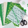image:imageFEPITO 90 Sheets StPatricks Day Pattern Paper Set 14 x 21cm Decorative Paper Paper for Card Making Scrapbook Decoration 10 Designs