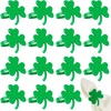 image:imageFEPITO 12Pcs StPatricks Day Napkin Shamrock Napkin Table Decorations Green Napkin Holders for St Patricks Day Wedding Birthday Anniversary