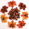 image:imageFEPITO 350 PCS Autumn Table Decorations Scatters Set Artificial Maple Leaves and Artificial Acorns for Fall Party Thanksgiving Halloween Decorations