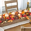 image:imageFEPITO 56 Pcs Fall Thanksgiving Decorations Mini Artificial Pumpkins Pine Cones Fall Leaves Acorns for Fall Party Decorations Autumn Decorating Kit Halloween Thanksgiving Party Supplies