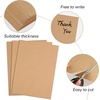image:imageFEPITO 60 Sheets Kraft Paper 85 x 11 Inches Brown Paper Letter Size Craft Paper Sheets for Printing Labels DIY Arts and Craft85 x 11 inches