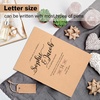image:imageFEPITO 60 Sheets Kraft Paper 85 x 11 Inches Brown Paper Letter Size Craft Paper Sheets for Printing Labels DIY Arts and Craft85 x 11 inches