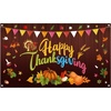 image:imageFEPITO Happy Thanksgiving Extra Large Give Thanks Banner  70 In X 41 In Fall Banner with Turkey Pumpkin Maple Leaves for Outdoor Indoor Decor