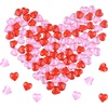 image:imageFEPITO 100Pcs Acrylic Hearts Red Pink Heart Vase Filler for Valentines Day Table Home Decorations Wedding Decorations
